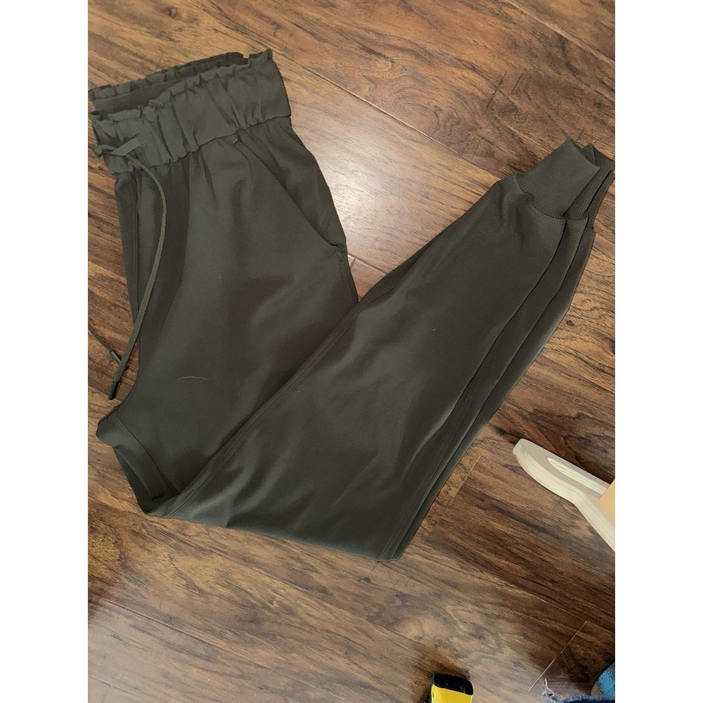 Lululemon Keep Moving Jogger Army Green Luxtreme Women's 4
